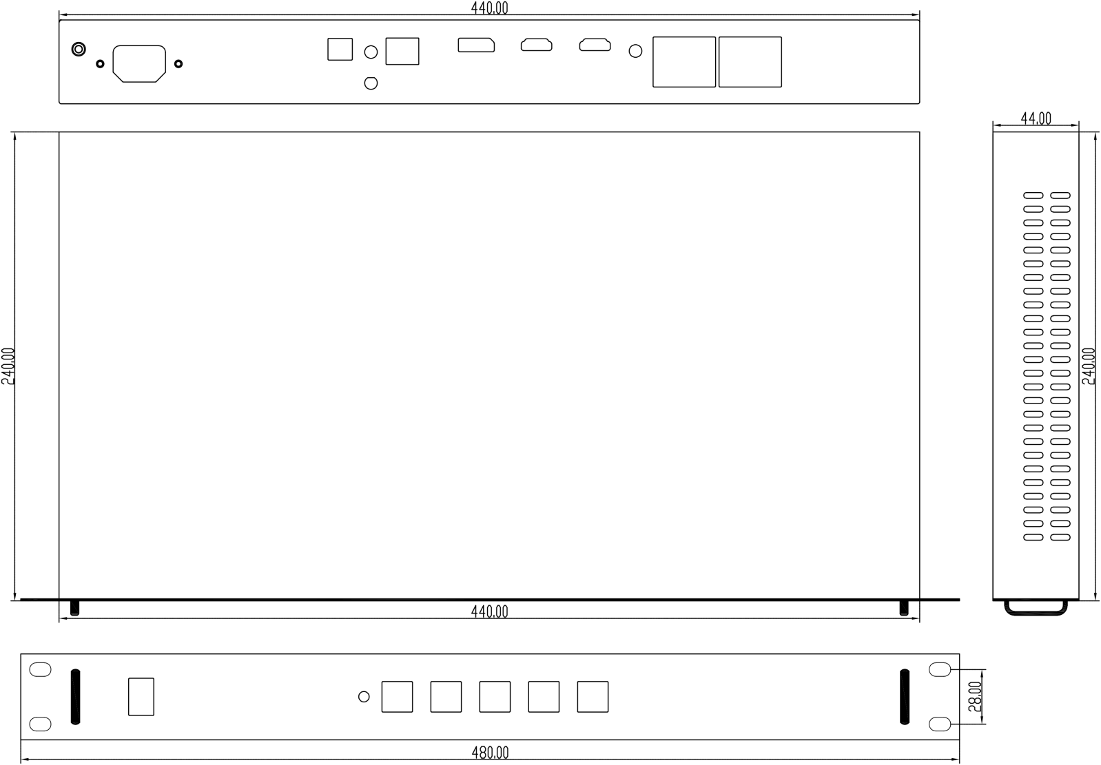 T08 Dimensions