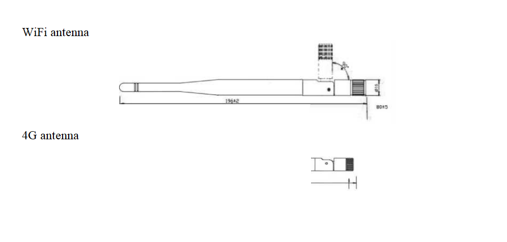 A4K WiFi antenna