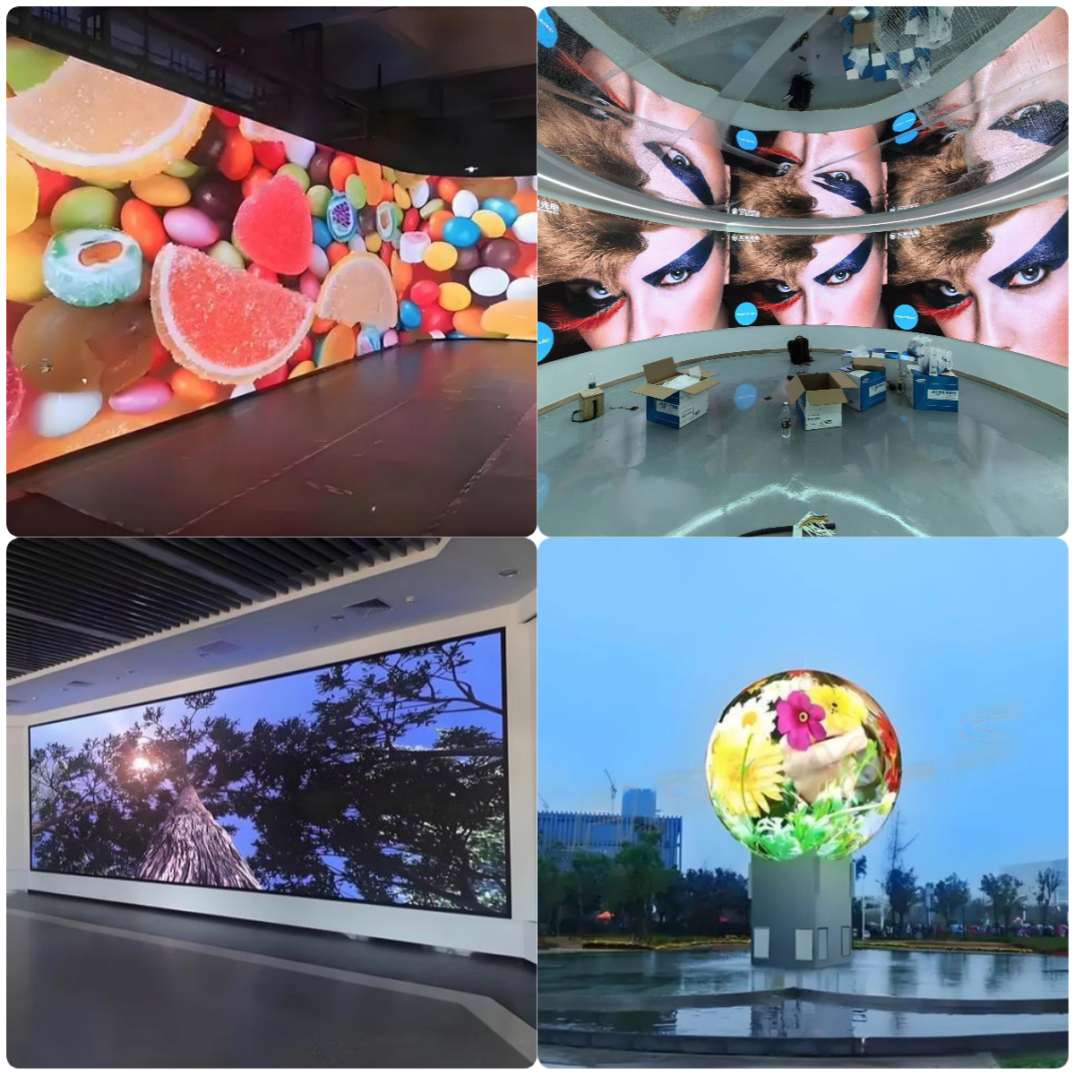 indoor and outddor led screen