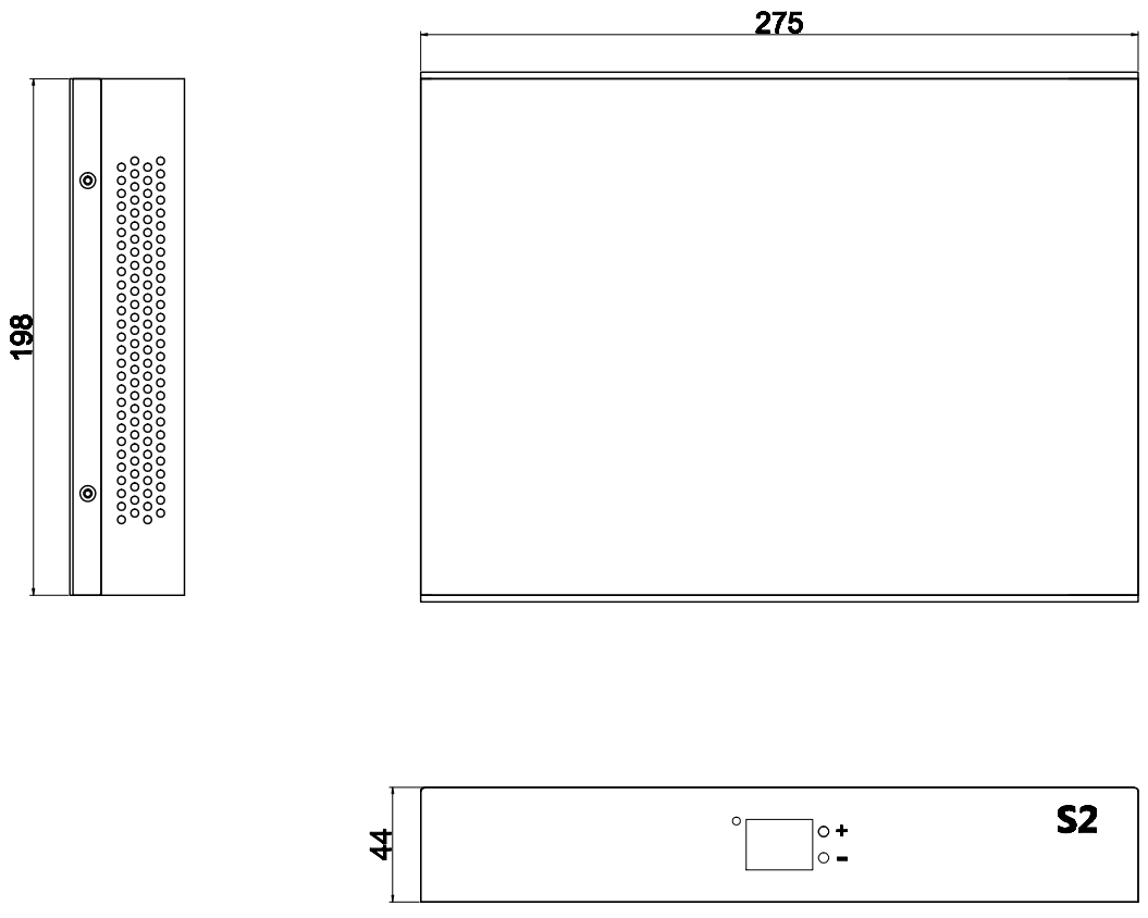 kutumira kadhi S2 Dimensions