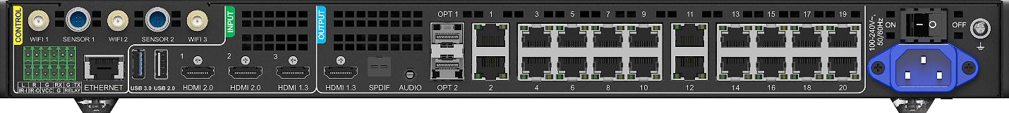 Novastar LED Broadcast Processor TU4K Pro