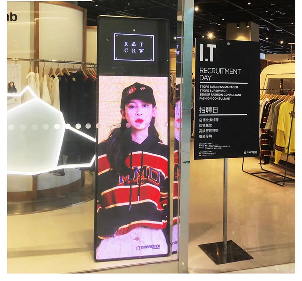 LED Poster Display in Retail