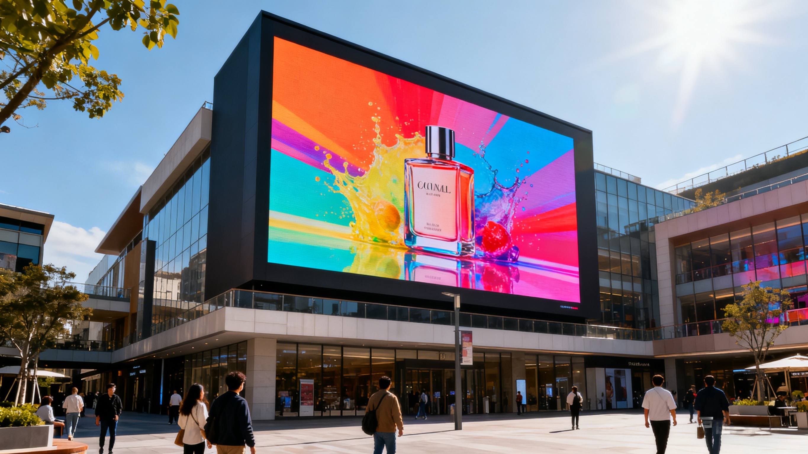 Commercial Advertising Display