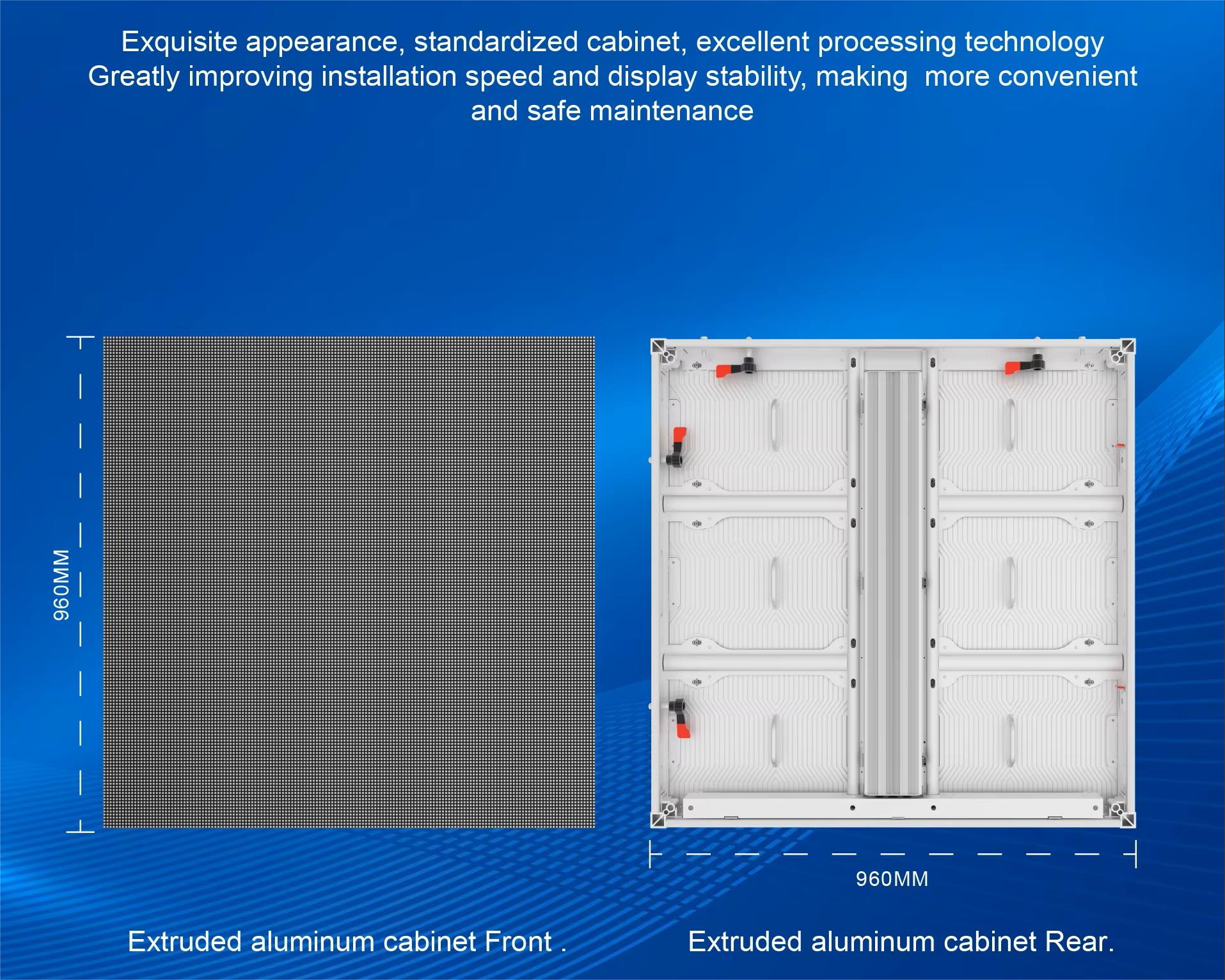 Die-casting Aluminum Cabinet Appearance