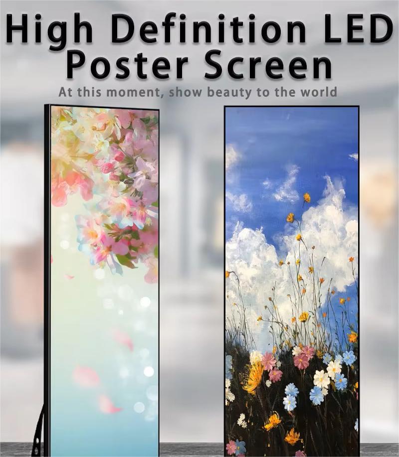 High Definition LED Poster display