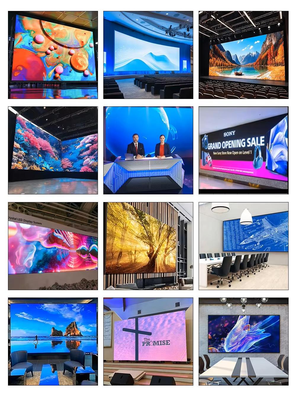 Indoor Fixed LED Display Application