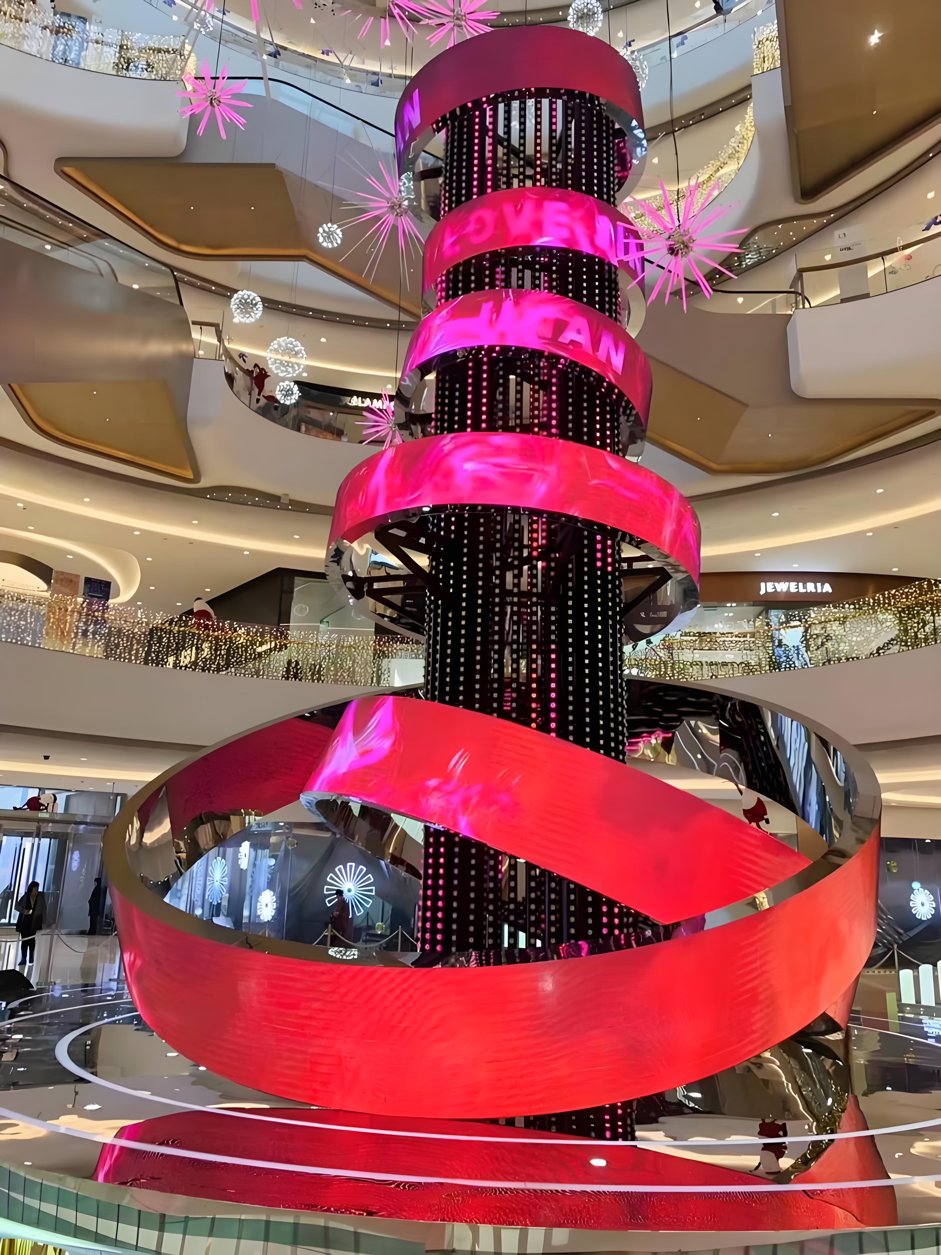 LED Flexible Screen In Commercial Spaces