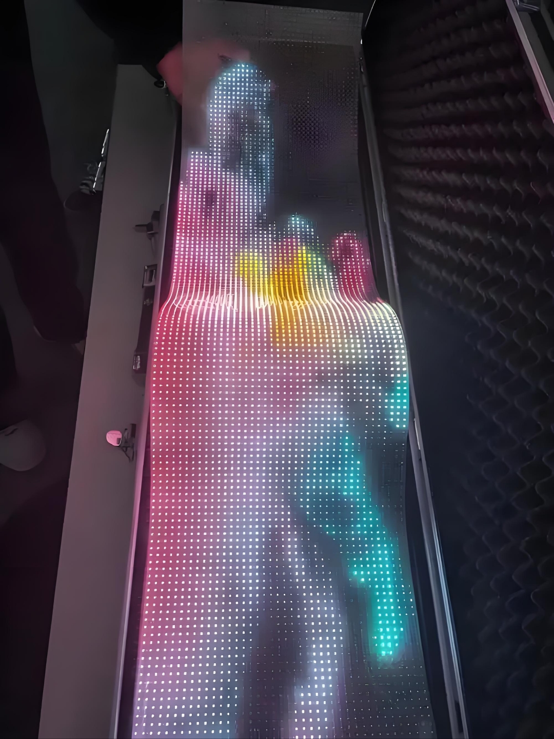 LED crystal film screens