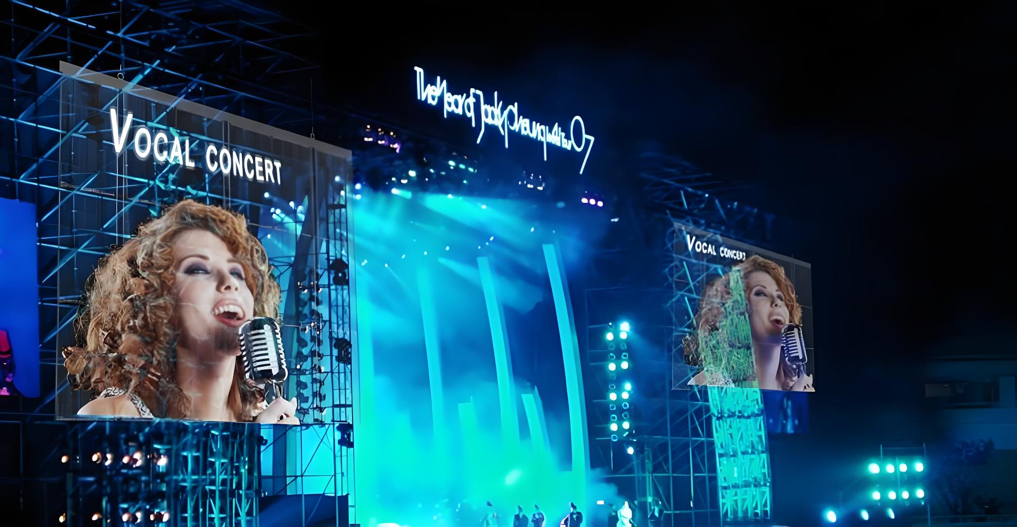 Outdoor LED Transparent Display