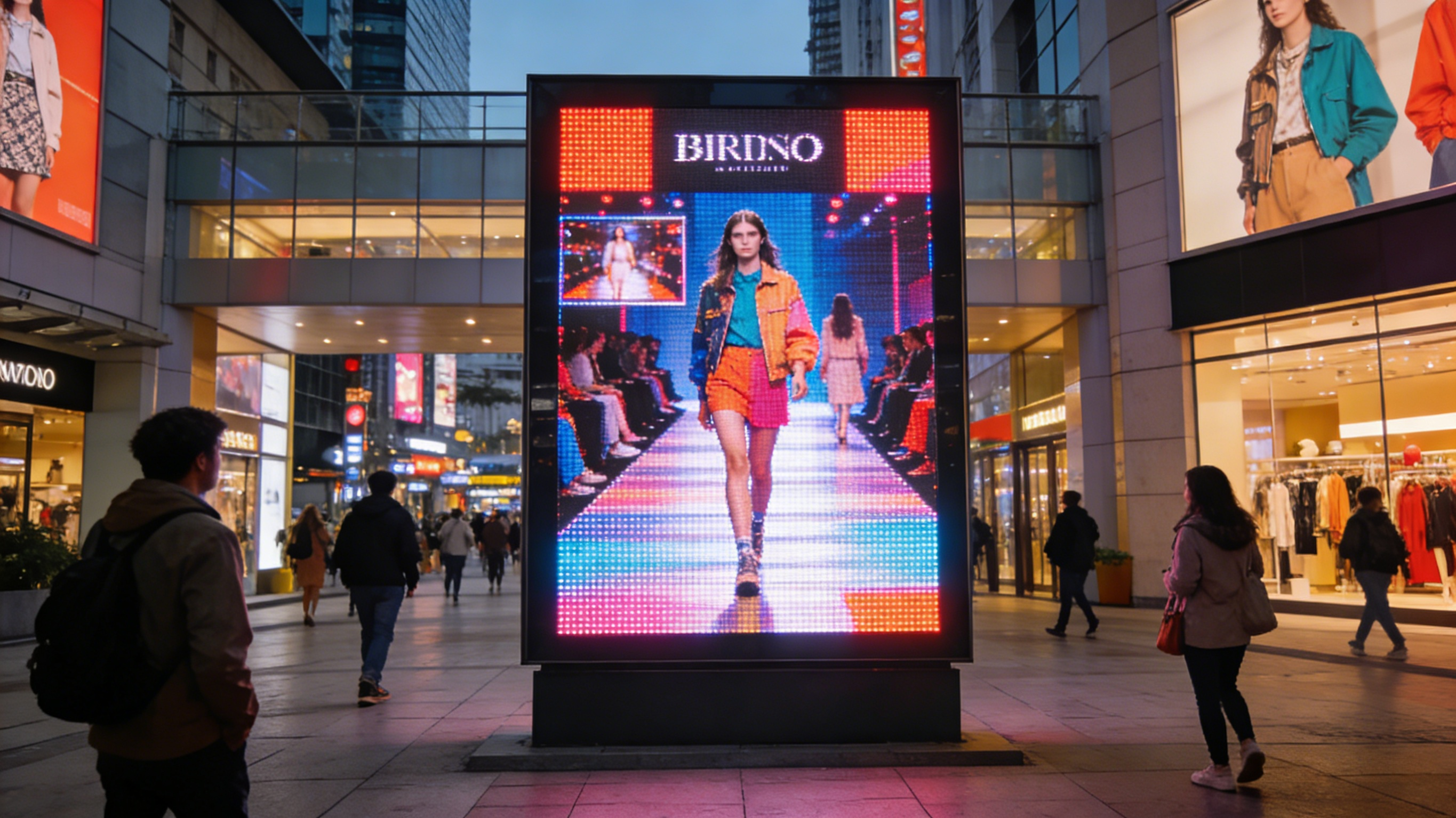 Retail advertising display