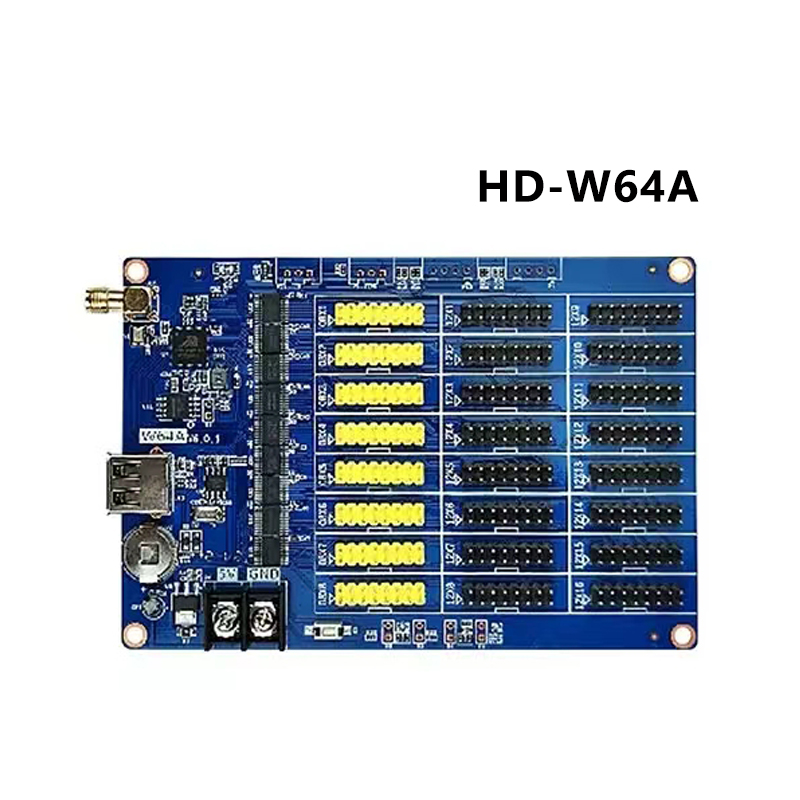 China Huidu W64A LED Single Dual Color LED Control Card with HUB12 ...