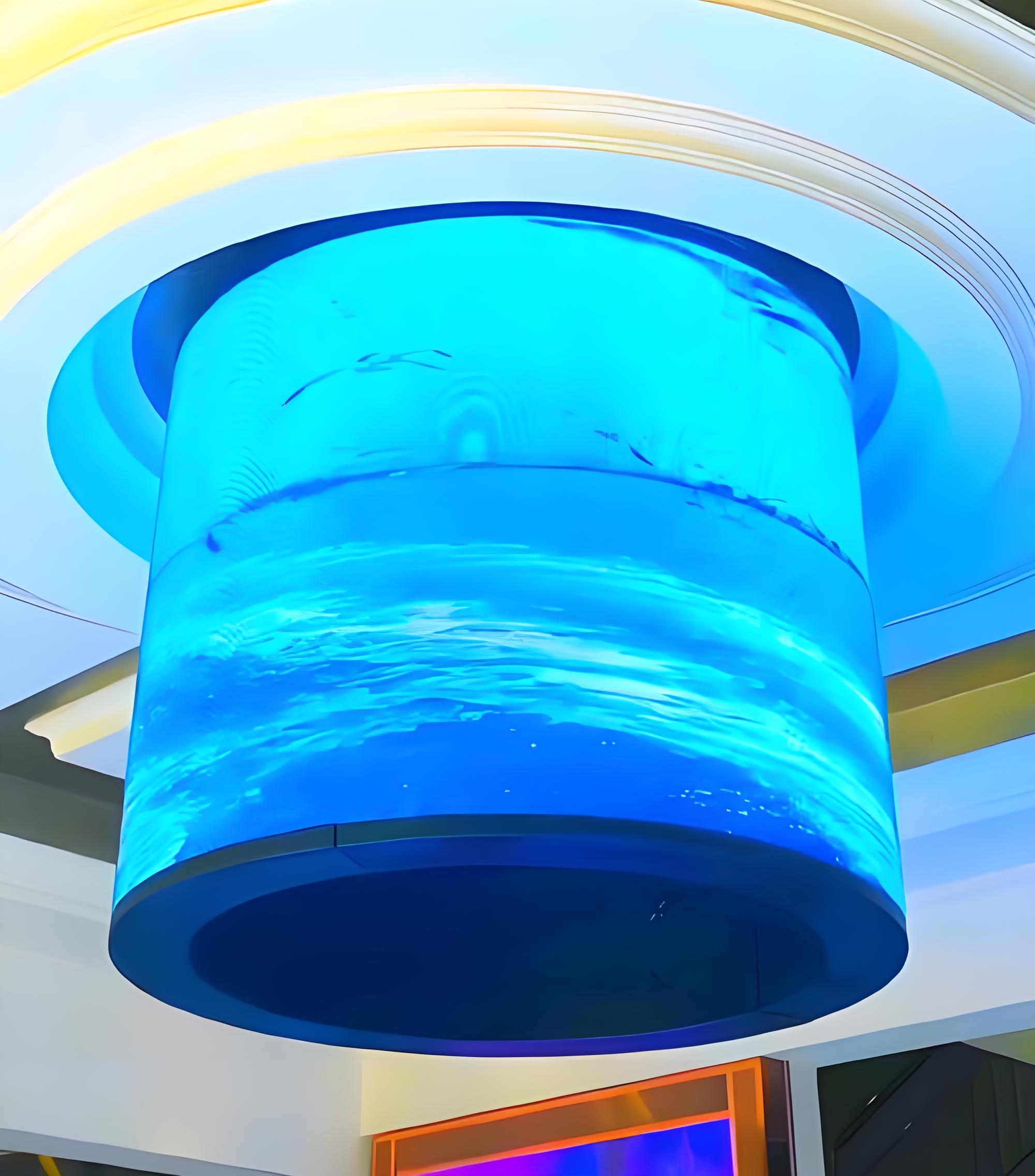 cylindrical ring led display
