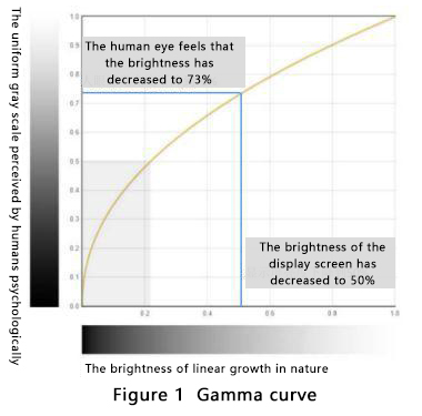 图1 伽马曲线